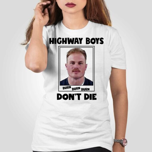 Official Highway Boys Don’t Die Zach Bryan Mugshot Sweatshirt Hoodie Shirt