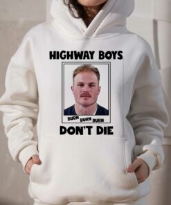 Official Highway Boys Dont Die Zach Bryan Mugshot Sweatshirt Hoodie Shirt 3