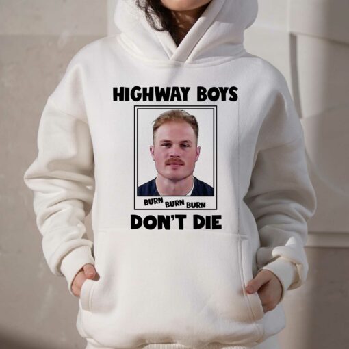 Official Highway Boys Don’t Die Zach Bryan Mugshot Sweatshirt Hoodie Shirt