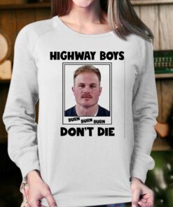 Official Highway Boys Dont Die Zach Bryan Mugshot Sweatshirt Hoodie Shirt 4