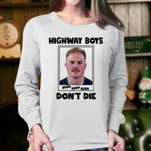 Official Highway Boys Don’t Die Zach Bryan Mugshot Sweatshirt Hoodie Shirt