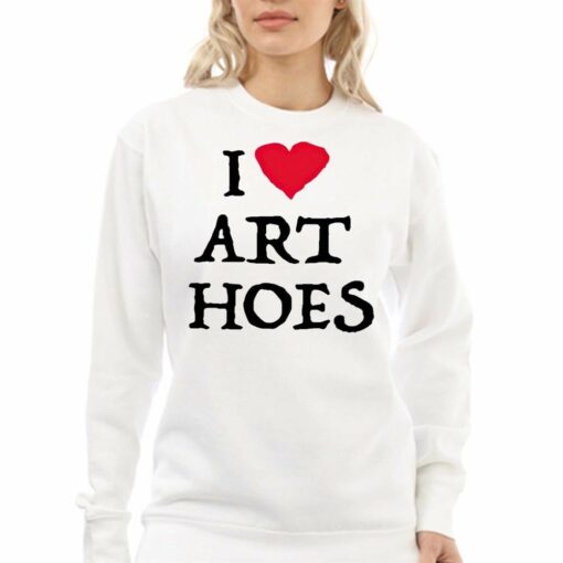 Official I Love Art Hoes T-shirt