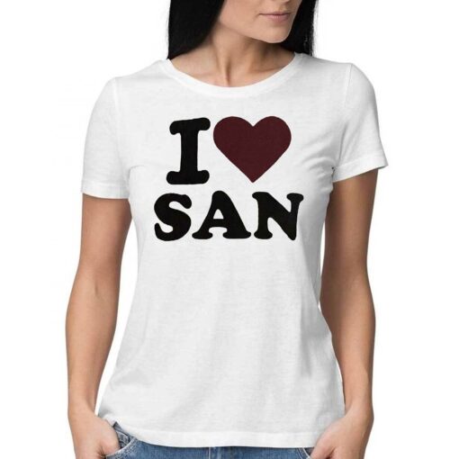 Official I Love San Shirt