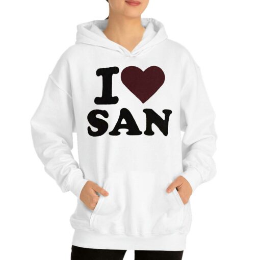 Official I Love San Shirt