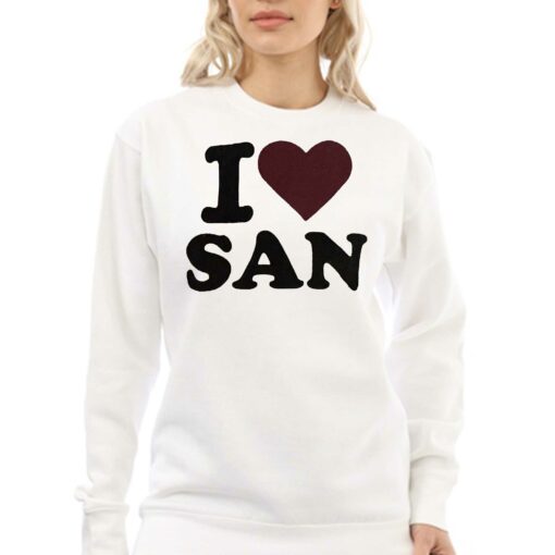 Official I Love San Shirt