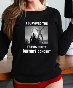 Official I Survived The Travis Scott Fortnite Concert Shirt