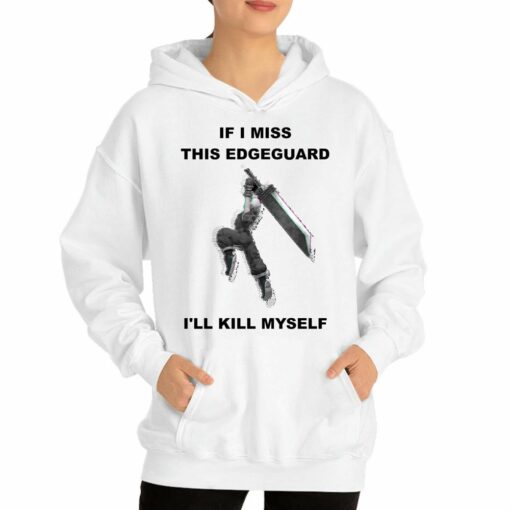 Official If I Miss This Edgeguard Ill Kill Myself T-shirt