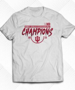 Official Indiana Hoosiers 2023 Big Ten Women’s Basketball Regular Season Champions T-shirt Official Indiana Hoosiers 2023 Big Ten Women’s Basketball Regular Season Champions T-shirt