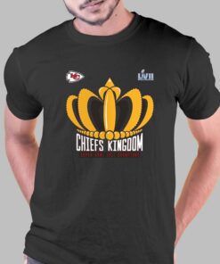 Official Kansas City Chiefs Super Bowl Lvii Champions Chiefs Kingdom T-shirt