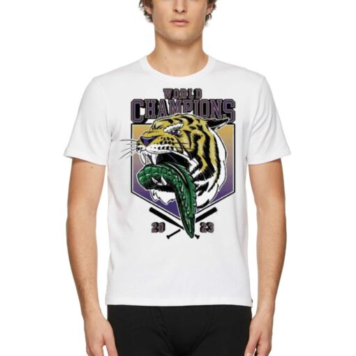 Official Lsu Tigers Defeat Gators 2023 World Champions Shirt