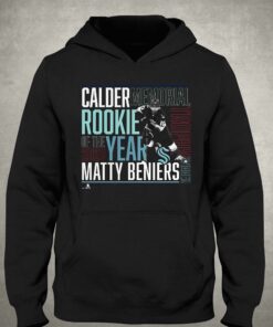 Official Matty Beniers Seattle Kraken 2023 Calder Trophy Winner T-shirt 2 Official Matty Beniers Seattle Kraken 2023 Calder Trophy Winner T shirt 3