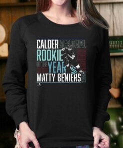 Official Matty Beniers Seattle Kraken 2023 Calder Trophy Winner T-shirt 3 Official Matty Beniers Seattle Kraken 2023 Calder Trophy Winner T shirt 4