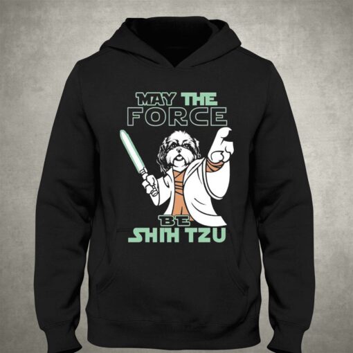 Official May The Force Be Shih Tzu Star Wars T-shirt