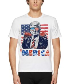 Official Merica Trump 4th Of July Usa Flag Shirt Official Merica Trump 4th Of July Usa Flag Shirt