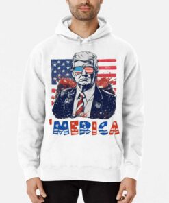 Official Merica Trump 4th Of July Usa Flag Shirt 3