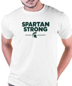 Official Michigan State Spartans Colosseum Spartan Strong T-shirt Official Michigan State Spartans Colosseum Spartan Strong T-shirt