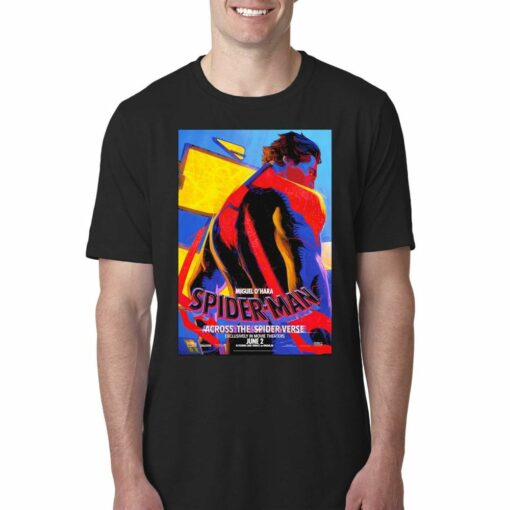 Official Miguel Ohara Spider-man Across The Spider Verse Exclusively In Movie Theaters June 2 T-shirt