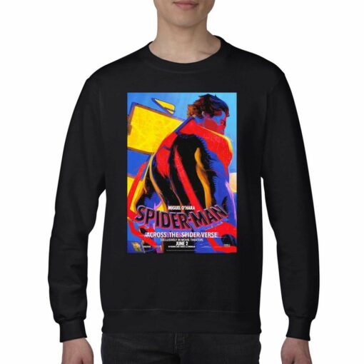 Official Miguel Ohara Spider-man Across The Spider Verse Exclusively In Movie Theaters June 2 T-shirt