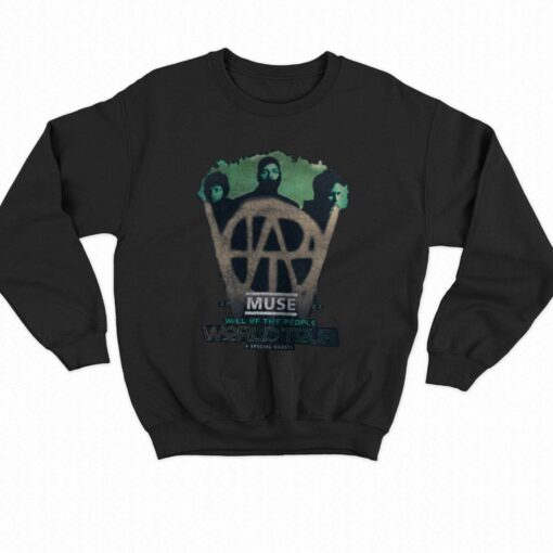 Official Muse Will Of The People Tour Sweatshirt