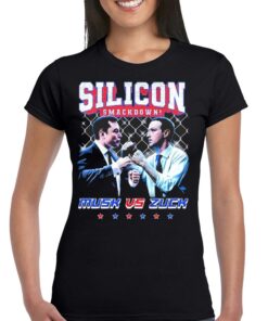 Official Musk Vs Zuck Silicon Smashdown T-shirt