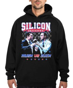 Official Musk Vs Zuck Silicon Smashdown T shirt 3
