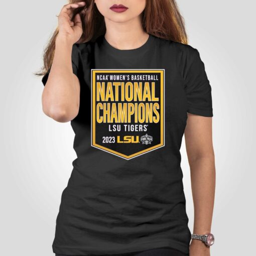 Official Ncaa Womens Basketball National Champions Lsu Tigers 2023 Shirt