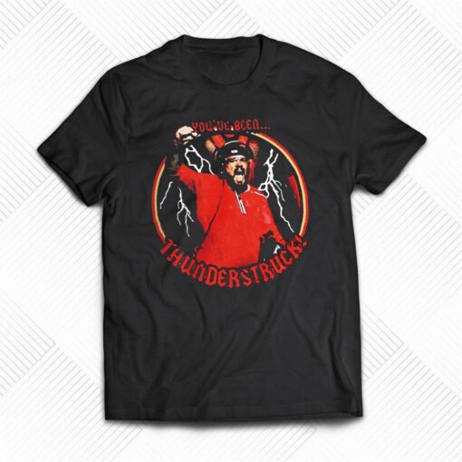 Official Nick Bosa You’ve Been Thunderstruck T-shirt