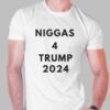 Official Niggas 4 Trump 2024 T-shirt