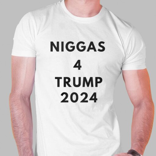 Official Niggas 4 Trump 2024 T-shirt