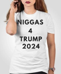 Official Niggas 4 Trump 2024 T-shirt Official Niggas 4 Trump 2024 T-shirt