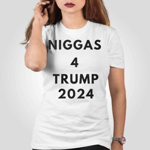 Official Niggas 4 Trump 2024 T-shirt