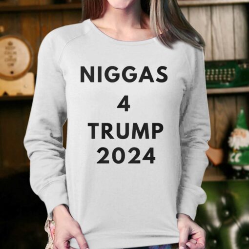 Official Niggas 4 Trump 2024 T-shirt