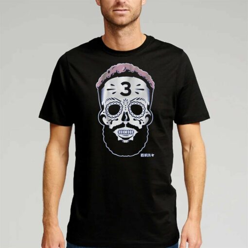 Official Odell Beckham Jr Sugar Skull Pink Edition T-shirt