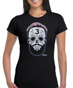 Official Odell Beckham Jr Sugar Skull Pink Edition T-shirt