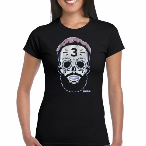 Official Odell Beckham Jr Sugar Skull Pink Edition T-shirt