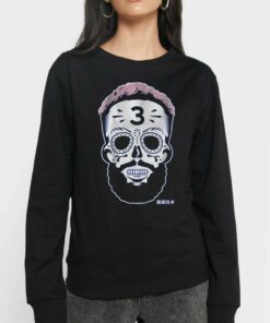 Official Odell Beckham Jr Sugar Skull Pink Edition T shirt 4
