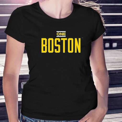 Official One Boston Day Shirt