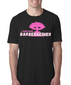 Official Oppenheimer I Survived Barbenheimer T-shirt Official Oppenheimer I Survived Barbenheimer T-shirt