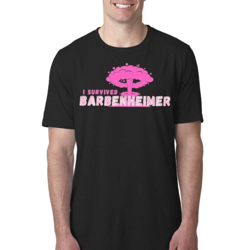 Official Oppenheimer I Survived Barbenheimer T-shirt