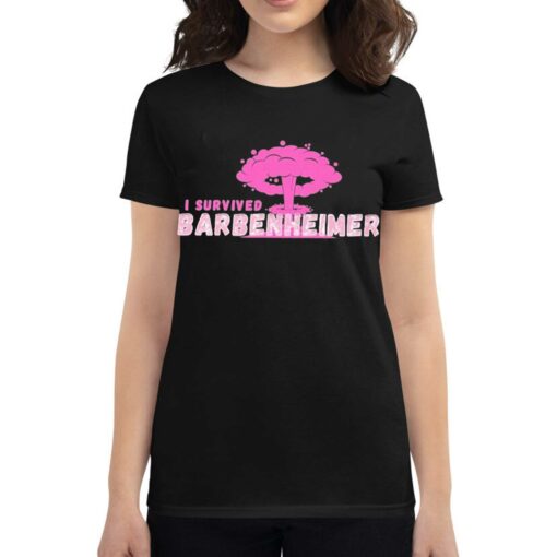 Official Oppenheimer I Survived Barbenheimer T-shirt