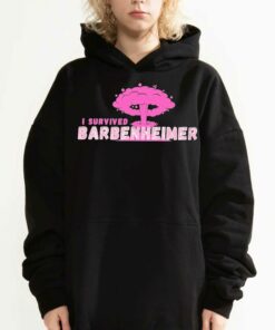Official Oppenheimer I Survived Barbenheimer T shirt 3