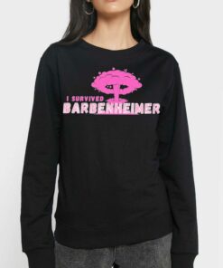 Official Oppenheimer I Survived Barbenheimer T shirt 4