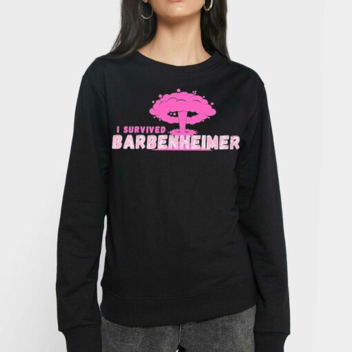 Official Oppenheimer I Survived Barbenheimer T-shirt