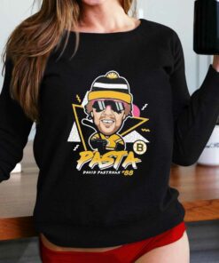 Official Pasta David Pastrnak 88 Boston Hockey Cartoon Shirt