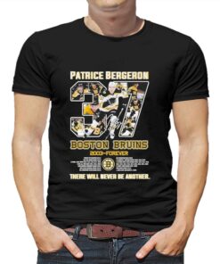 Official Patrice Bergeron 37 Boston Bruins 2003 Forever There Will Never Be Another Signature Shirt Official Patrice Bergeron 37 Boston Bruins 2003 Forever There Will Never Be Another Signature Shirt