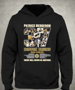 Official Patrice Bergeron 37 Boston Bruins 2003 Forever There Will Never Be Another Signature Shirt 2 Official Patrice Bergeron 37 Boston Bruins 2003 Forever There Will Never Be Another Signature Shirt 3