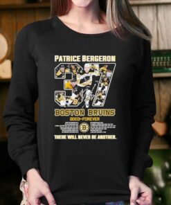 Official Patrice Bergeron 37 Boston Bruins 2003 Forever There Will Never Be Another Signature Shirt 3 Official Patrice Bergeron 37 Boston Bruins 2003 Forever There Will Never Be Another Signature Shirt 4