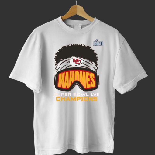 Official Patrick Mahomes Kansas City Chiefs Super Bowl Lvii Champions Player T-shirt