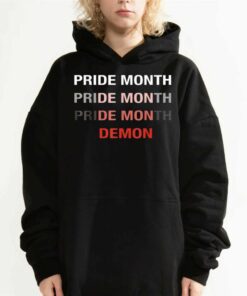 Official Pride Month Demon T shirt 3