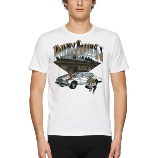 Official Riley Green Retro Rolls Royce Shirt